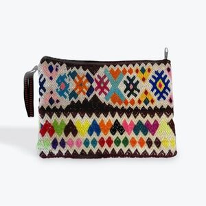 VINTAGE : Peruvian woven clutch